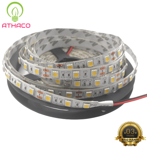 Đèn led dây 12V 5050 đơn sắc cuộn 5m 1 Đèn led dây 12V 5050 đơn sắc cuộn 5m