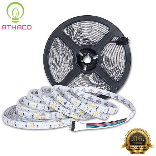 Đèn led dây 5050 cuộn 5m 12v RGB Remote 1 Đèn led dây 5050 cuộn 5m 12v RGB Remote