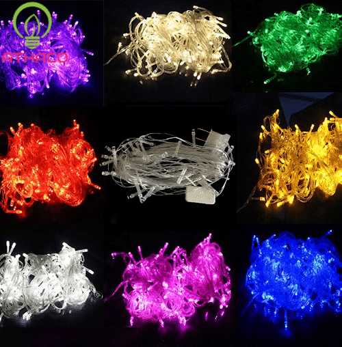 Dây đèn đứng không chớp 7m 40 bóng 1 Dây đèn đứng không chớp 7m 40 bóng