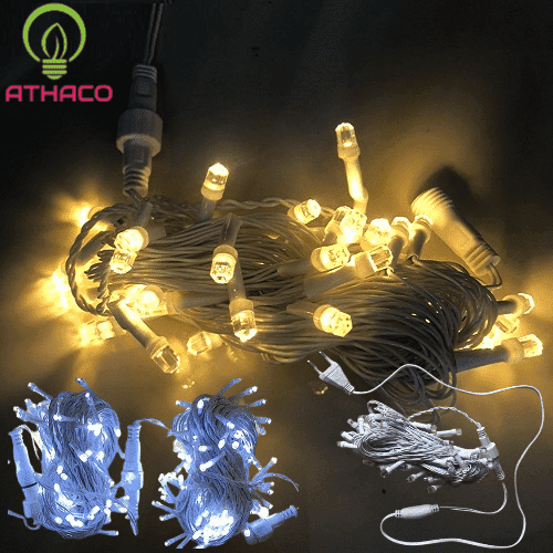 Dây 8m 40 bóng đứng không nháy cao cấp 1 Dây 8m 40 bóng đứng không nháy cao cấp