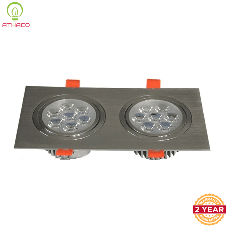 Đèn led downlight đôi 14w AThaco siêu sáng