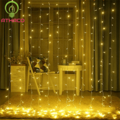 Dây đèn thả mành rộng 3m cao 2m