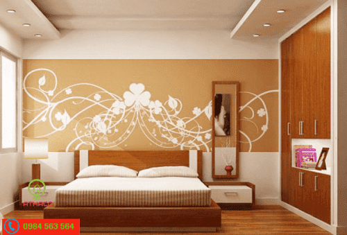 Hướng dẫn cách bố trí đèn led ốp trần phòng ngủ hợp lý