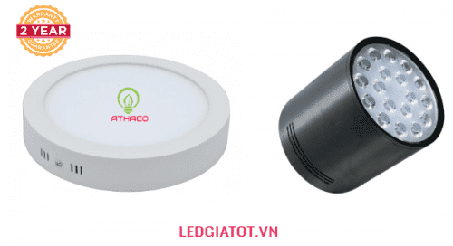 [2 Mẫu] đèn led ốp trần ban công thiết kế ấn tương nhất