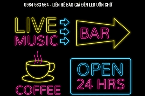 Thi công biển bảng hiệu đèn Neon Sign tại Nhà Bè giá rẻ 1 Thi công biển bảng hiệu đèn Neon Sign tại Nhà Bè giá rẻ