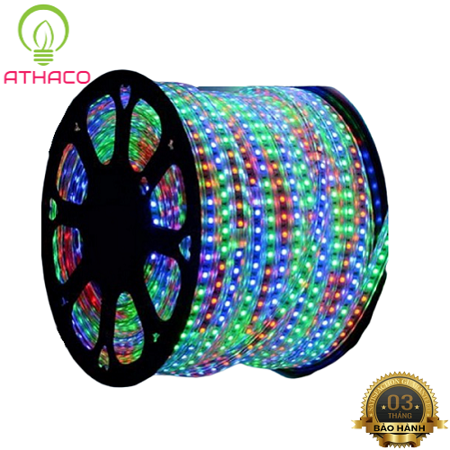 Đèn led dây nháy đuổi cuộn 100m 220v 1 Đèn led dây nháy đuổi cuộn 100m 220v loại 1