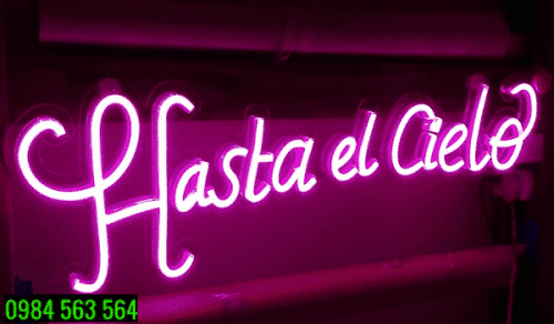 Uốn chữ đèn Neon Sign ở Tân Bình TpHCM uy tín giá rẻ