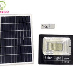 Đèn pha năng lượng mặt trời 200w siêu sáng