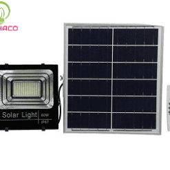 Đèn pha năng lượng mặt trời 60w siêu sáng