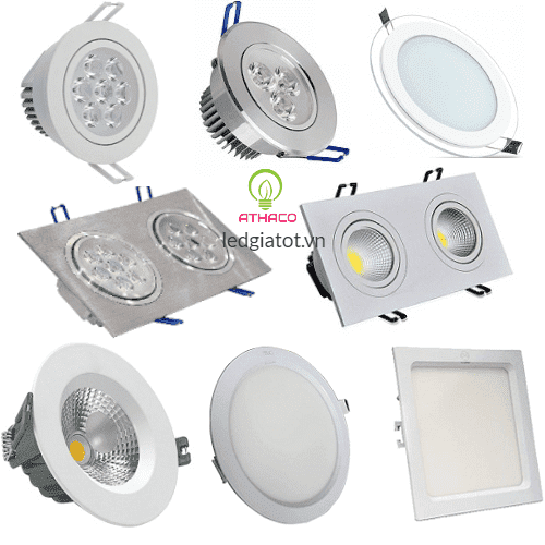Đèn âm trần Điện Biên chính hãng AThaco giá tốt