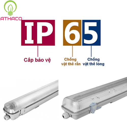 Chỉ số IP65 của đèn chống ẩm hiểu thế nào cho đúng? 1 Chỉ số IP65 của đèn chống ẩm hiểu thế nào cho đúng?
