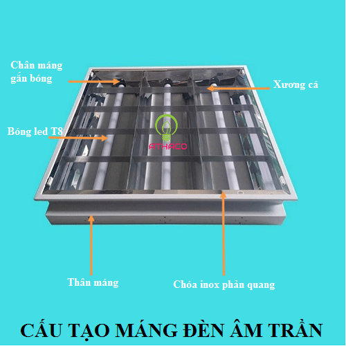 Tư vấn chọn mua máng đèn âm trần cho nhà xưởng tốt nhất 1 Tư vấn chọn mua máng đèn âm trần cho nhà xưởng tốt nhất