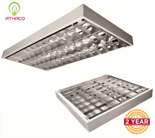 TOP 2 mẫu máng đèn âm trần văn phòng phổ biến nhất 2 TOP 2 mẫu máng đèn âm trần văn phòng phổ biến nhất