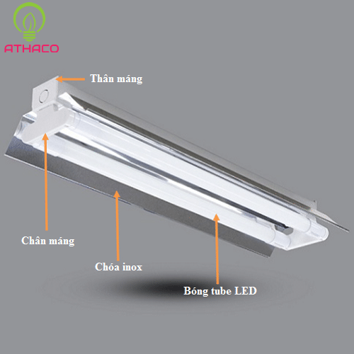 Cấu tạo máng đèn công nghiệp - 4 chi tiết chính bạn nên biết 13 Cấu tạo máng đèn công nghiệp - 4 chi tiết chính bạn nên biết