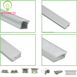 Thanh nhôm âm trần - âm tường Profile Led