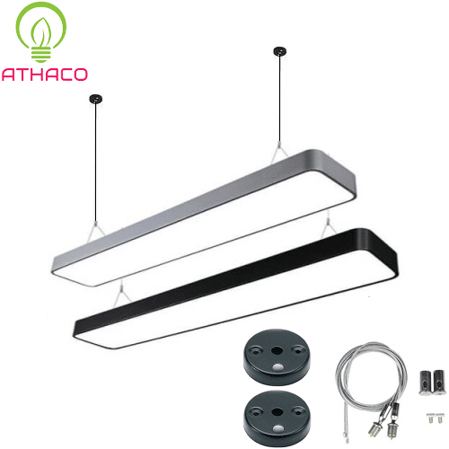 Đèn thả văn phòng 1m2 60W D200 1 Đèn thả văn phòng 1m2 60W D200