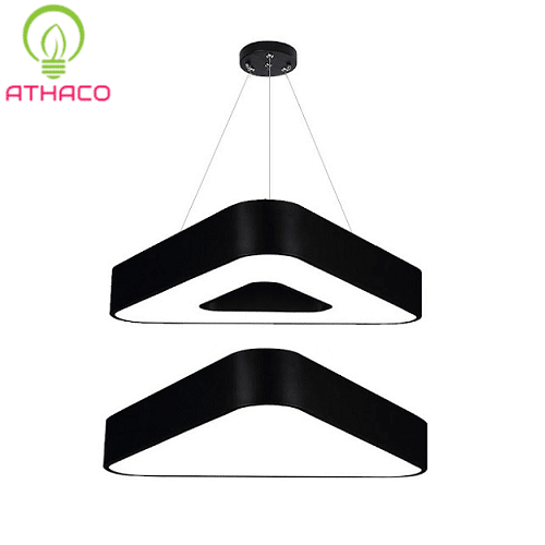 Đèn thả văn phòng tam giác D600 40W 1 Đèn thả văn phòng tam giác D600 40W